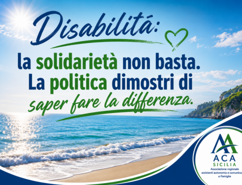 Disabilità: la solidarietà non basta !